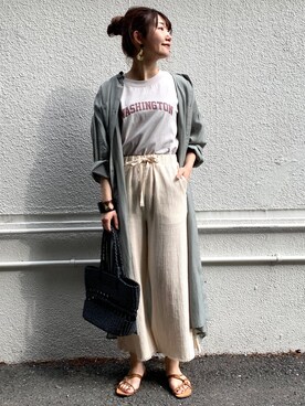 yumiさん（レディース・165cm）の春コーディネート