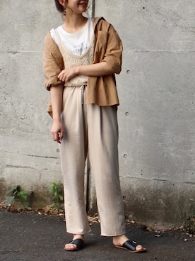 yumiさん（レディース・165cm）の春コーディネート