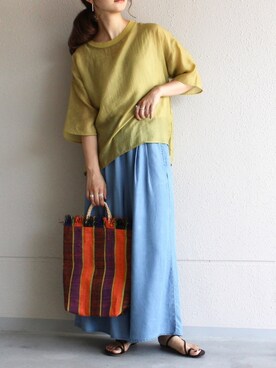 yumiさん（レディース・165cm）の夏コーディネート