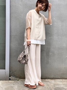 yumiさん（レディース・165cm）の夏コーディネート