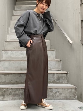 yumiさん（レディース・165cm）の冬コーディネート