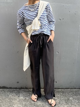 「CIAOPANIC TYPY（チャオパニックティピー）のアイテム（ブレスレット）」を使った、yumiさん（レディース・165cm）の春コーディネート