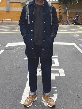 「newtaipeicity」｜wuweiさん（メンズ・178cm）の冬コーディネート