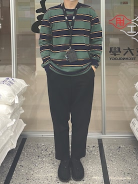 「newtaipeicity」｜wuweiさん（メンズ・178cm）の春コーディネート