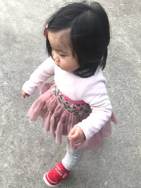 MiiiAさん(キッズ・80cm)の冬コーディネート