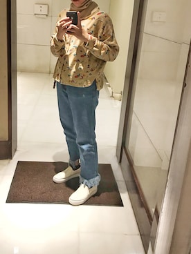 「アイテム（スリッポン）」を使った、チラ sheevann  さん（レディース・158cm・20代）の秋コーディネート