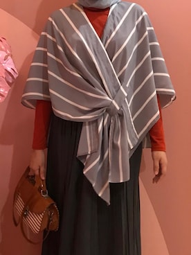 「kimono」｜「アイテム（スカート）」を使った、チラ sheevann  さん（レディース・158cm）の秋コーディネート