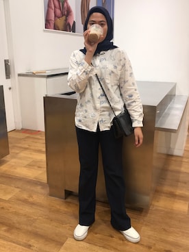 「アイテム（スリッポン）」を使った、チラ sheevann  さん（レディース・158cm・20代）の秋コーディネート