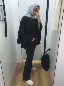 「アイテム（スリッポン）」を使った、チラ sheevann  さん（レディース・158cm・20代）の冬コーディネート