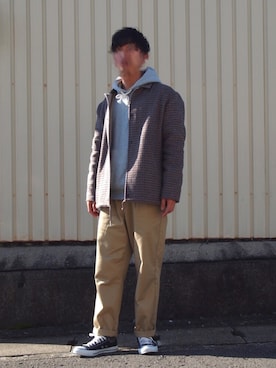 JNKさん（メンズ・168cm）の冬コーディネート