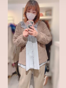 Airiさん（レディース・162cm）の冬コーディネート