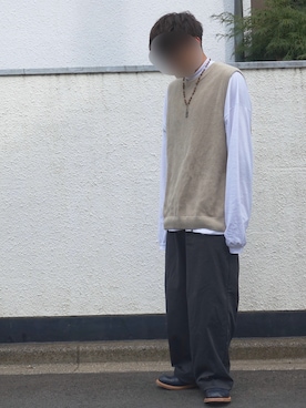「SASQUATCHfabrix.（サスクワァッチファブリックス）のアイテム」を使った、ゆうすけさん（メンズ・170cm）の秋コーディネート