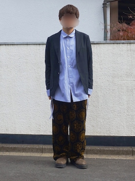 「SASQUATCHfabrix.（サスクワァッチファブリックス）のアイテム」を使った、ゆうすけさん（メンズ・170cm）の冬コーディネート