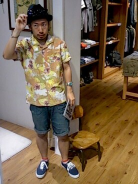 Kouki Niimiさん(メンズ・161cm)の夏コーディネート