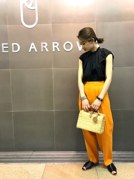 Rinko Takeuchiさん(レディース・164cm)の春コーディネート