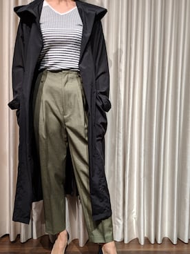 「DONEEYU（ドニーユ）のアイテム」を使った、IKITSUKEさん（レディース・162cm）の冬コーディネート