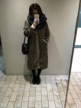yuko☻さん（レディース・166cm）の冬コーディネート