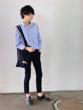 「おとなコーデ」｜「アイテム（アナログ腕時計）」を使った、すけさん（メンズ・180cm）の春コーディネート