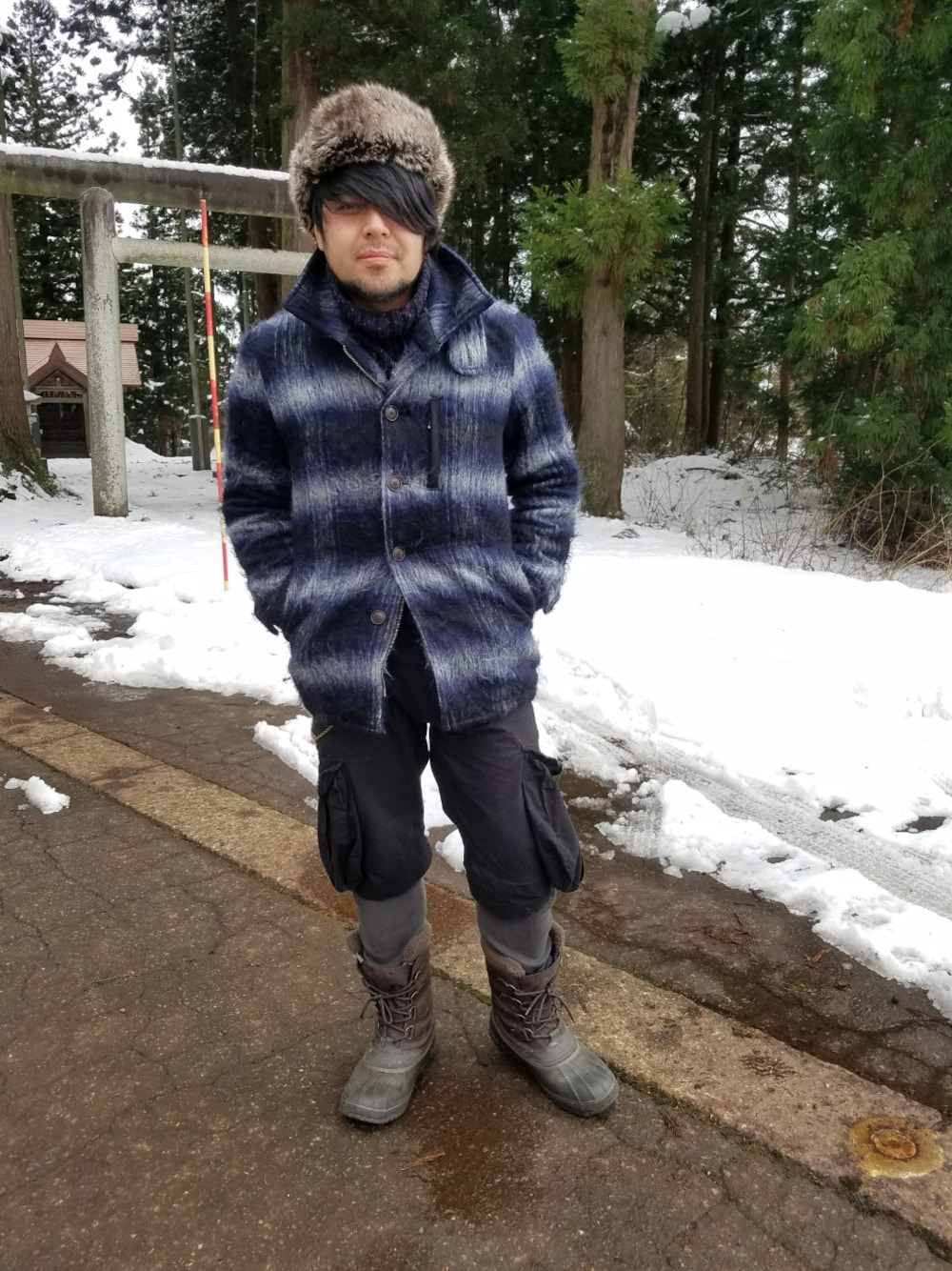 ヴァルゴ VIRGO native shadow wool coat【新品】 ヴァルゴ VIRGO native shadow wool coat【新品】