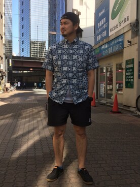 ふるちゃんさん（メンズ・171cm）の夏コーディネート