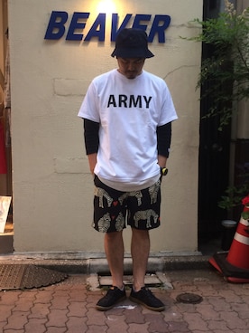 ふるちゃんさん（メンズ・171cm）の夏コーディネート