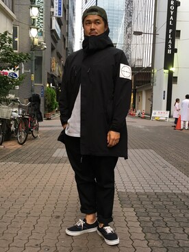 「BURLAP OUTFITTER」｜「アイテム（ミリタリージャケット）」を使った、ふるちゃんさん（メンズ・171cm）の秋コーディネート