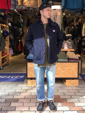 「MANASTASH（マナスタッシュ）のアイテム（キャップ）」を使った、ふるちゃんさん（メンズ・171cm）の秋コーディネート