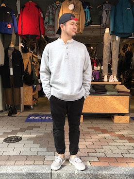 「TOPO DESIGNS（トポデザインズ）のアイテム」を使った、ふるちゃんさん（メンズ・171cm）の秋コーディネート