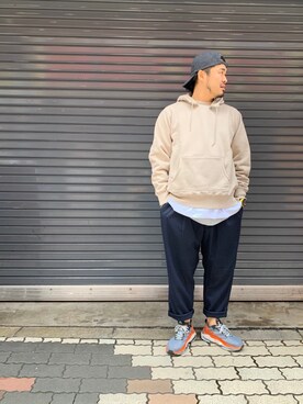 「CEASTERS（ケステル）のアイテム」を使った、ふるちゃんさん（メンズ・171cm）の秋コーディネート