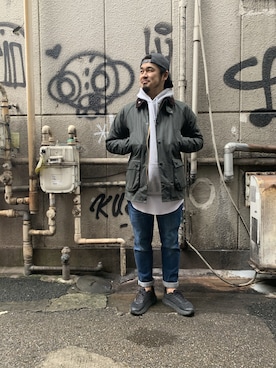 ふるちゃんさん（メンズ・171cm）の冬コーディネート