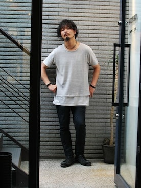 「VARIOUS SHOP by OURET」｜OURETさん（メンズ・175cm）の夏コーディネート