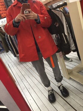 「coen（コーエン）のアイテム（その他）」を使った、かかかさん（メンズ・173cm）の春コーディネート