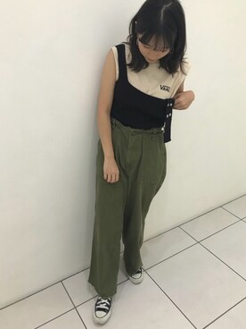 「アイテム（ピアス（両耳用））」を使った、niko☺︎さん（レディース・153cm・20代）の秋コーディネート