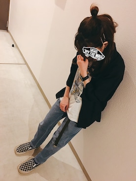 YasUNAさん（レディース・150cm）の春コーディネート