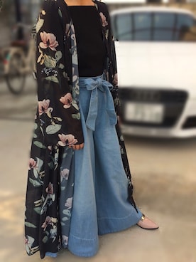 moco♡さん（レディース・159cm）の春コーディネート