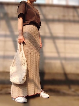 「プチプラミックス」｜moco♡さん（レディース・159cm）の夏コーディネート