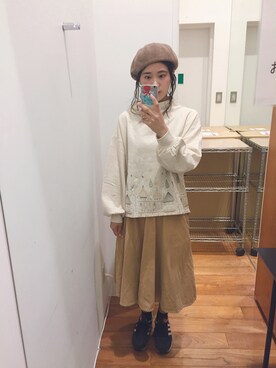 P!COさん（レディース・158cm）の秋コーディネート