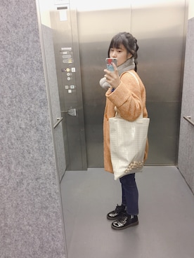 P!COさん（レディース・158cm）の冬コーディネート