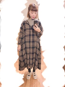 Hui Hui💋💐さん（レディース・160cm）の冬コーディネート