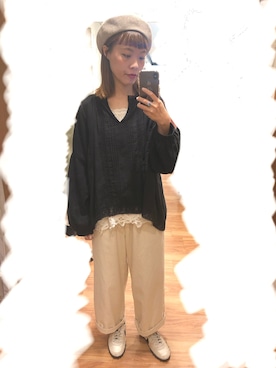 Hui Hui💋💐さん（レディース・160cm）の春コーディネート