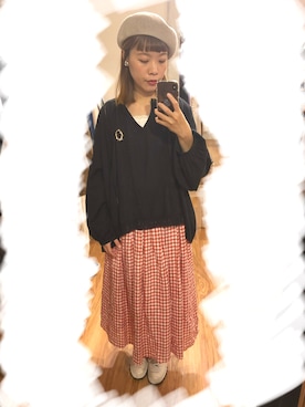 Hui Hui💋💐さん（レディース・160cm）の春コーディネート