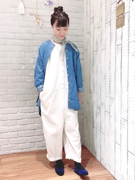 「2021春新作」｜「アイテム（財布/小物）」を使った、Hui Hui💋💐さん（レディース・160cm）の春コーディネート