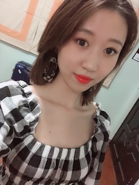 「stradivarius（ストラディバリウス）のアイテム（アクセサリー）」を使った、小肉松errrさん（レディース・163cm）の春コーディネート