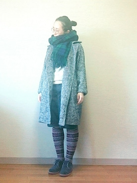 はらさん（レディース・151cm）の冬コーディネート