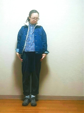 はらさん（レディース・151cm）の冬コーディネート