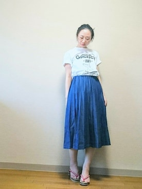 はらさん（レディース・151cm）の夏コーディネート