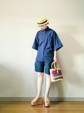 はらさん（レディース・151cm）の夏コーディネート