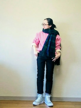 はらさん（レディース・151cm）の冬コーディネート