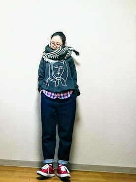 はらさん（レディース・151cm）の冬コーディネート