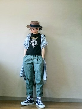 はらさん（レディース・151cm）の夏コーディネート